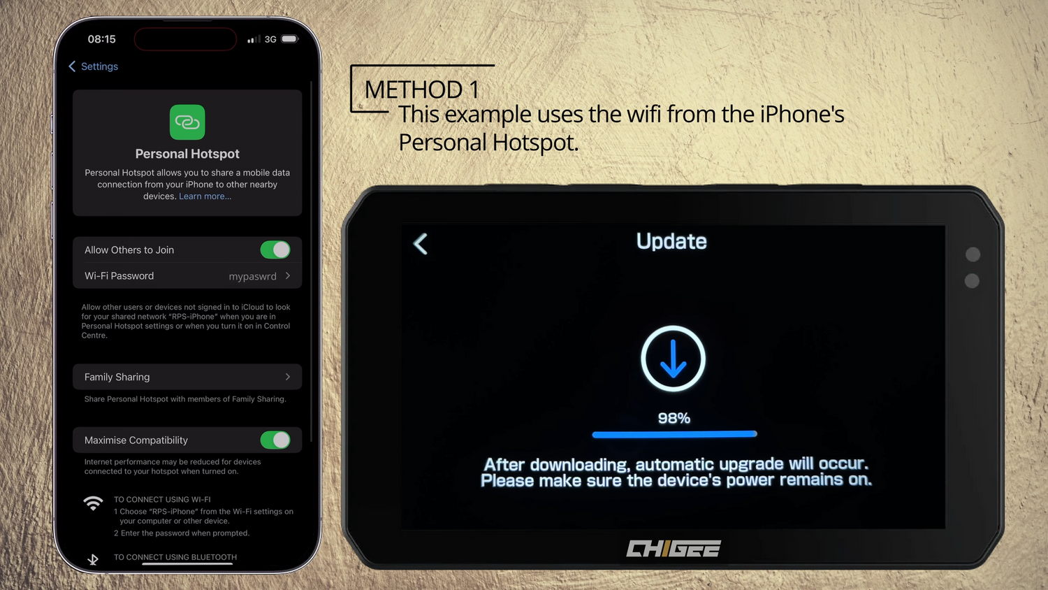 How to Update Your Chigee Device