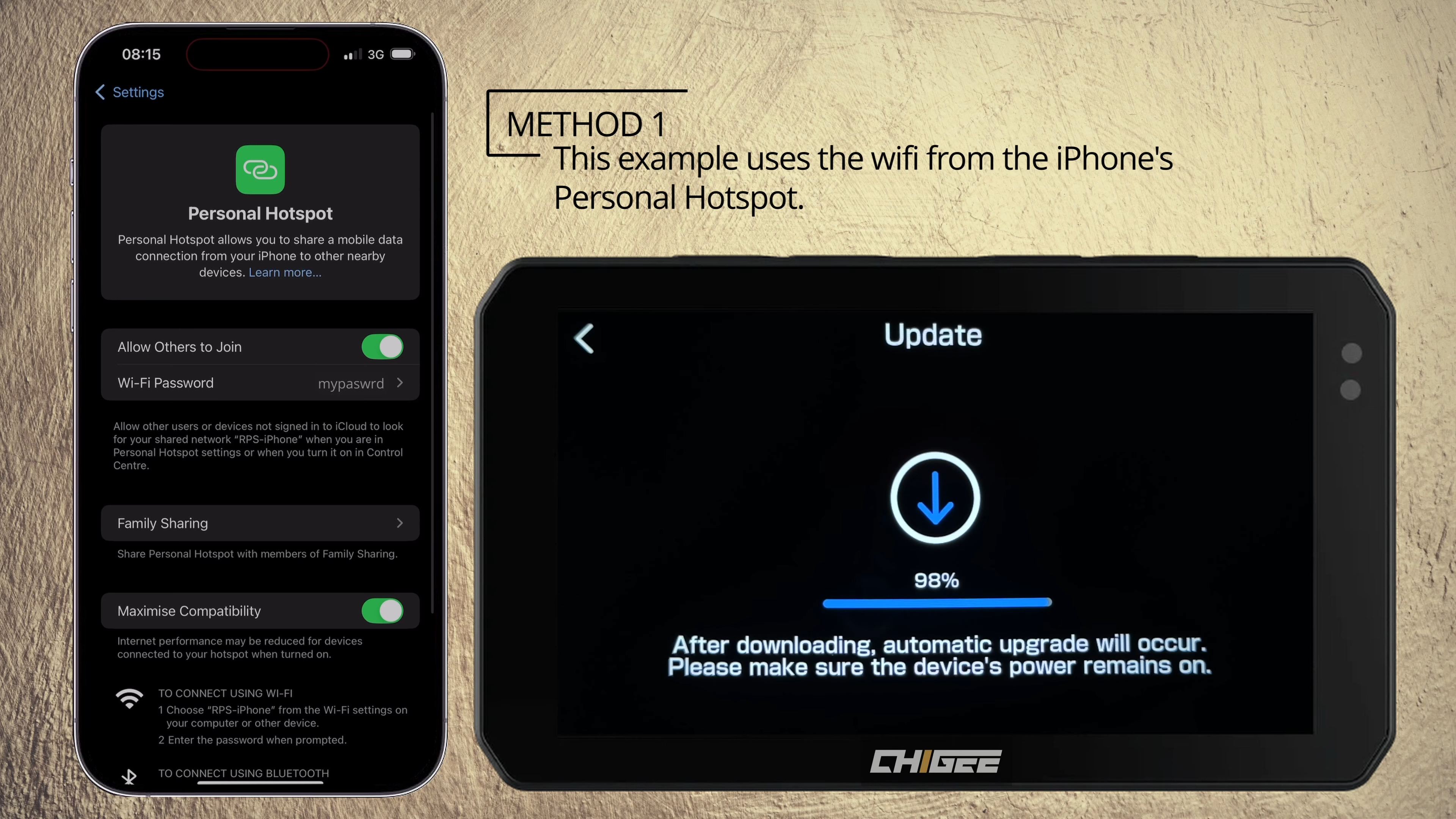 How to Update Your Chigee Device