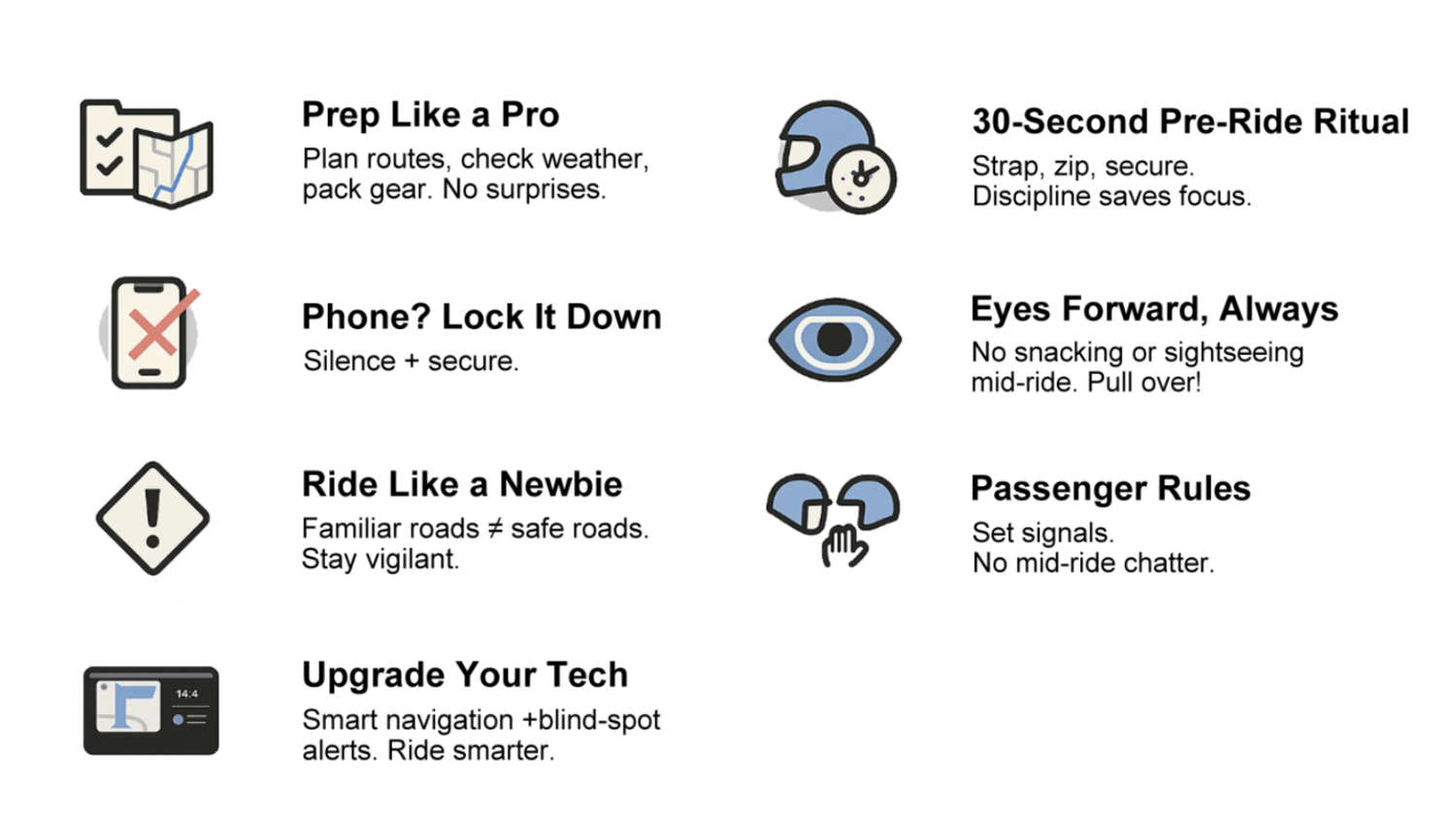 7 Ways to Minimize Distractions While Riding