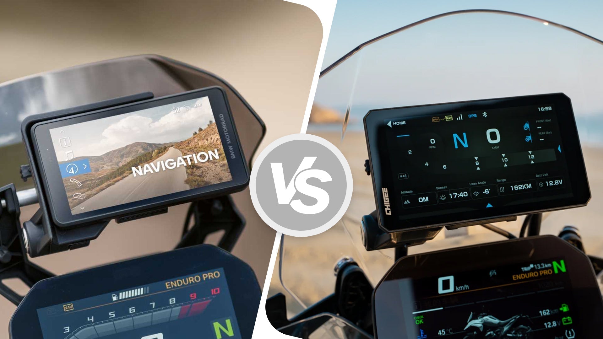 BMW R1250GS ConnectedRide vs CHIGEE: The Ultimate Navigation Upgrade