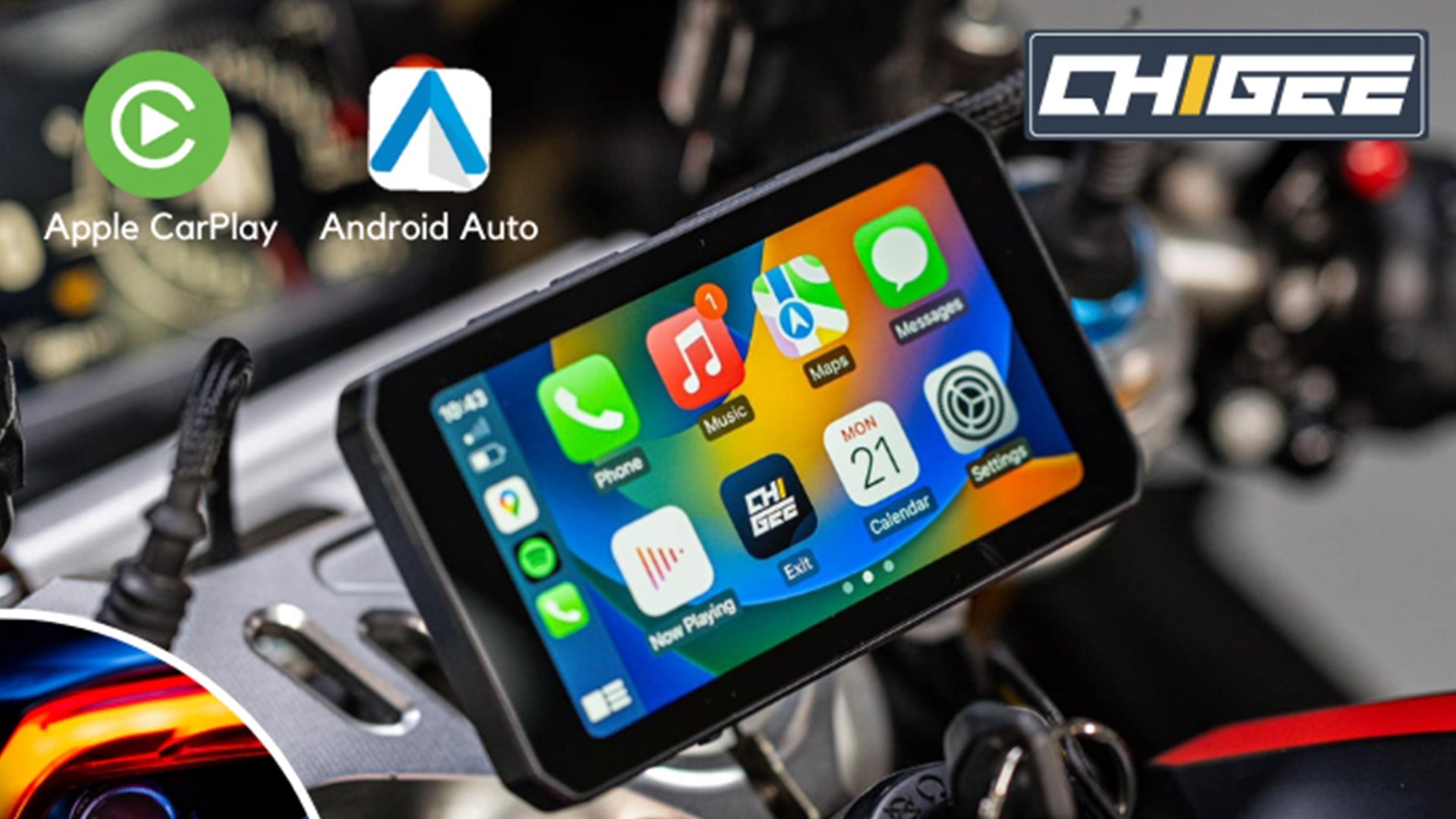 Chigee AIO-5 Lite Motorcycle Smart Riding System: Now Available for Purchase After Successful Indiegogo Campaign