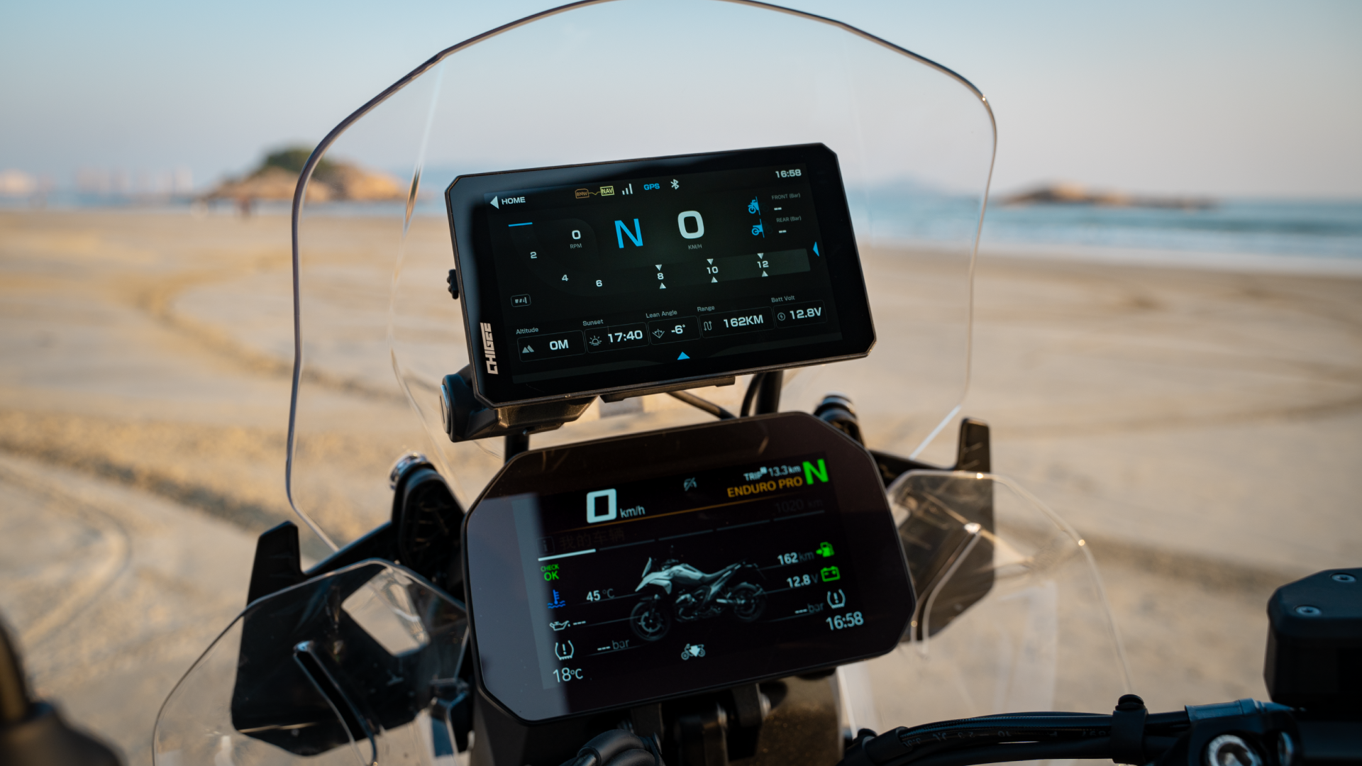 Introducing the CHIGEE AIO-6: The Future of Motorcycle Riding Technology