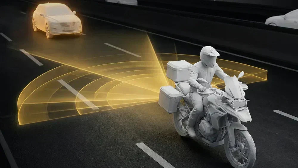 Motorcycles Are Fifteen Years Behind on Blind-Spot Tech. The Aftermarket Is Closing the Gap.