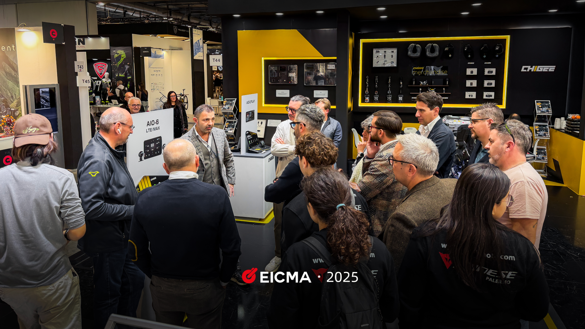 CHIGEE at EICMA 2025: New Radar & Safety Tech Unveiled