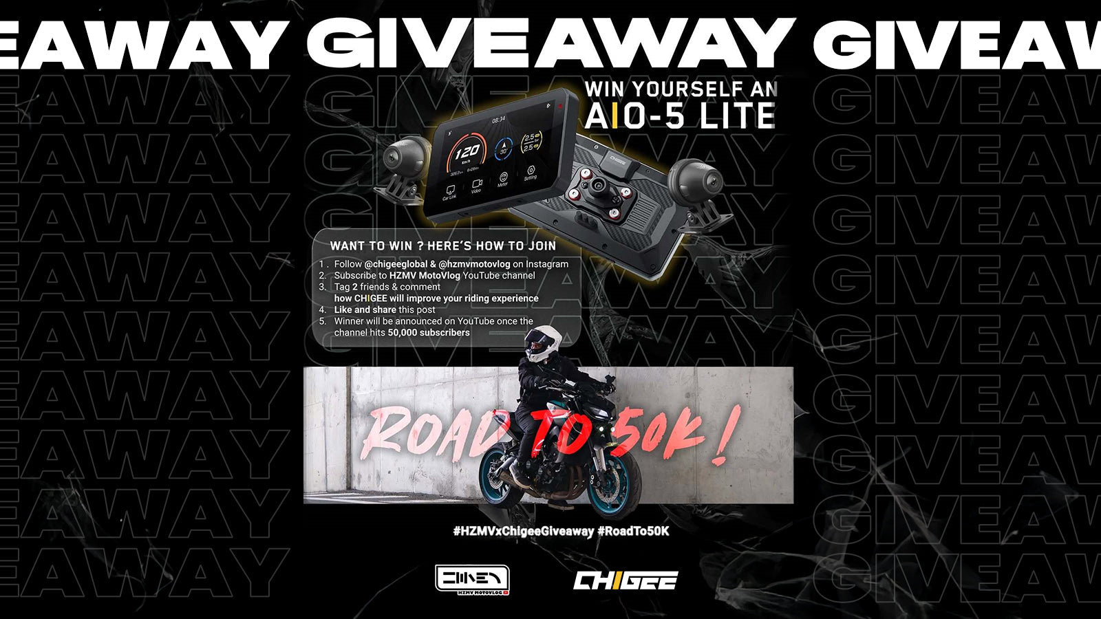 Road to 50K Giveaway – Celebrating Milestones Together!