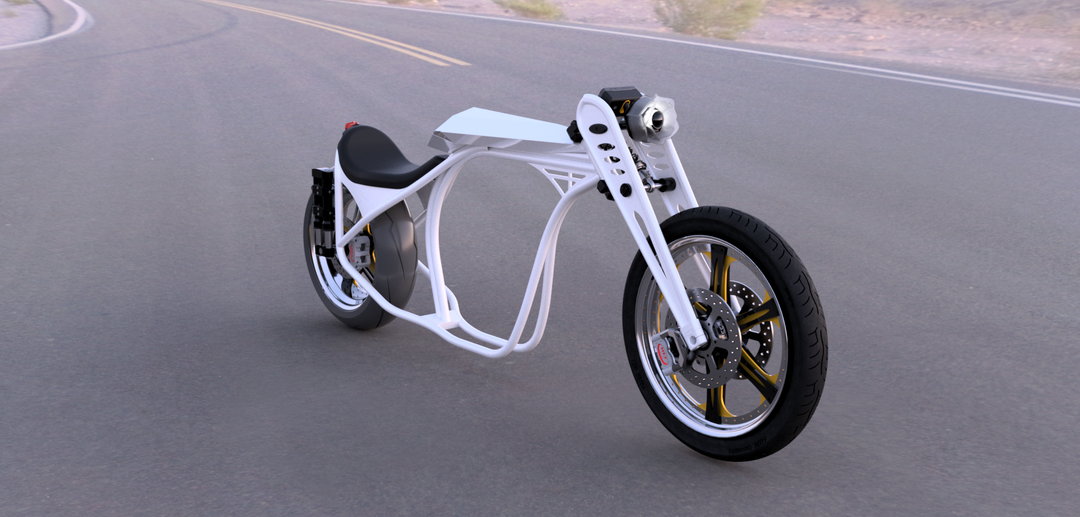 Chigee AIO-5 Lite Featured on NCCR Snoopirose Turbo Digger Custombike at Elmia 2024