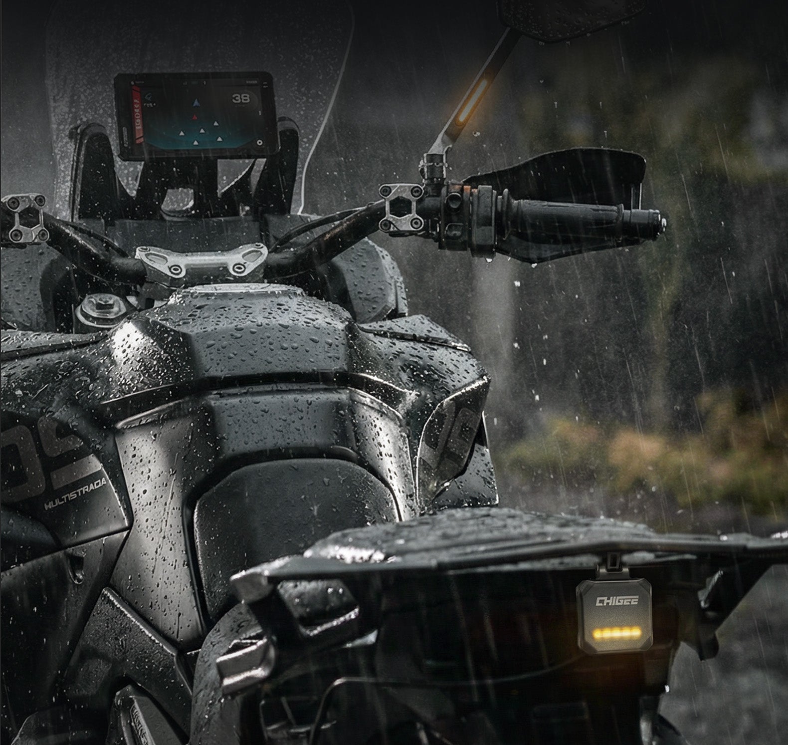 SR-1 77GHzミリ波レーダーシステム（バイク用）