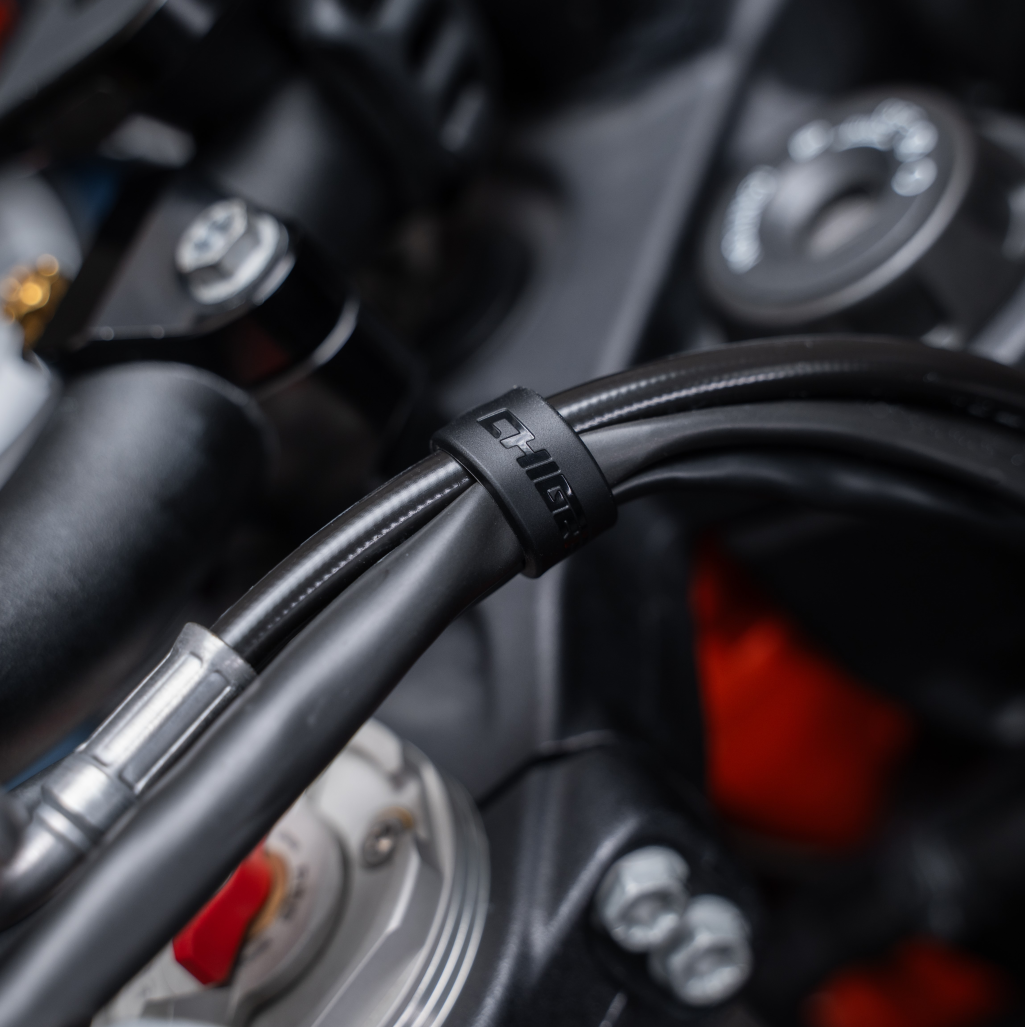 Juego de gestión de cables de silicona