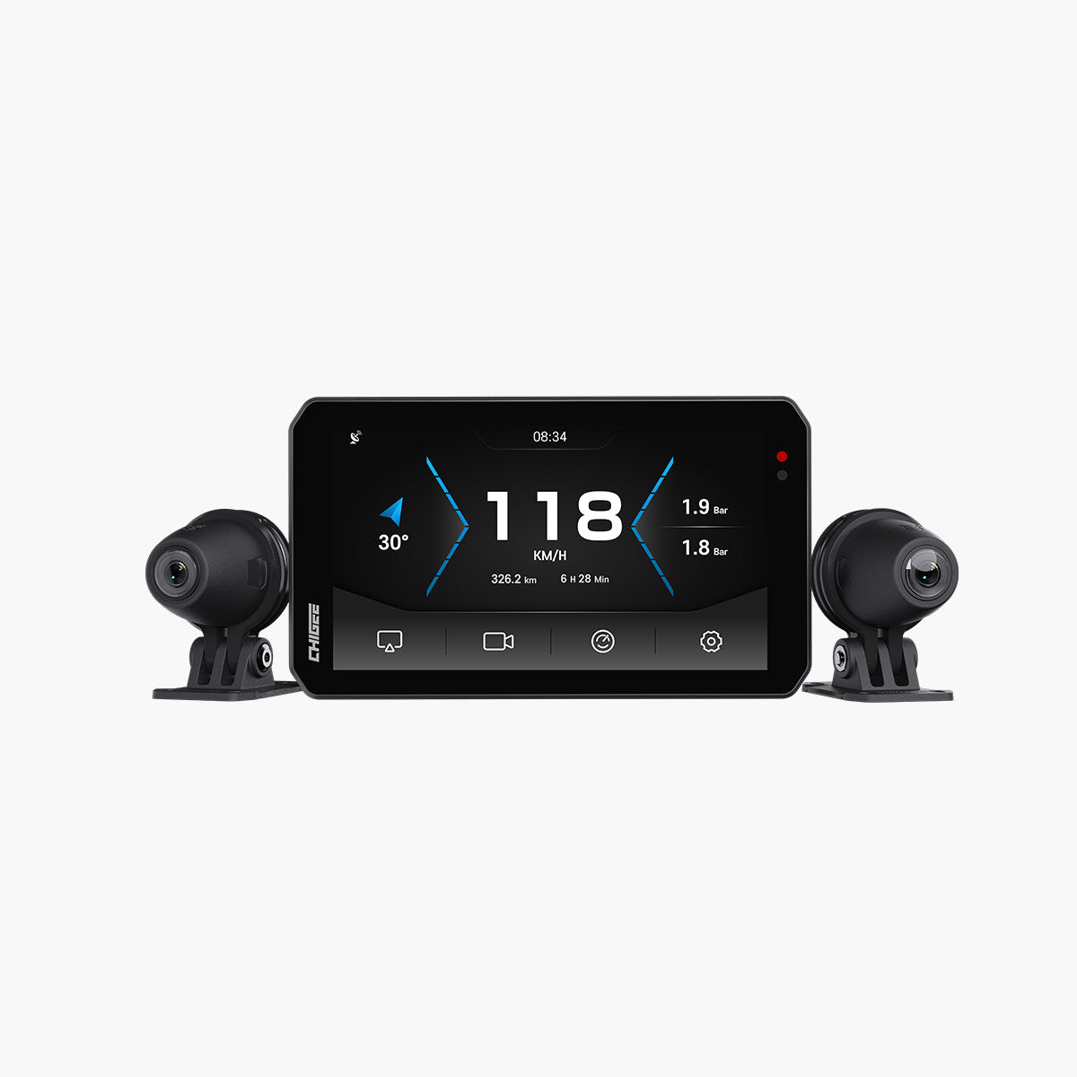 AIO-5 Evoスマートモーターサイクルシステム | CarPlay & Android Auto