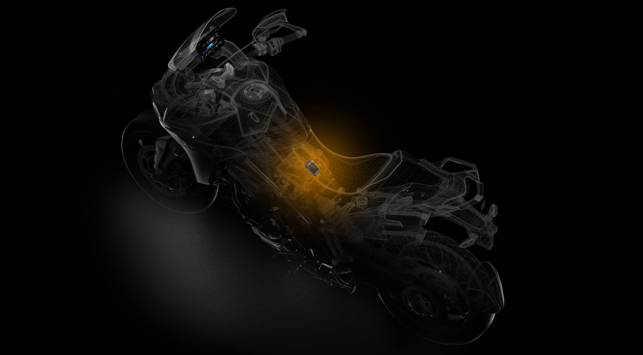 Instalación oculta XR-1 en motocicleta